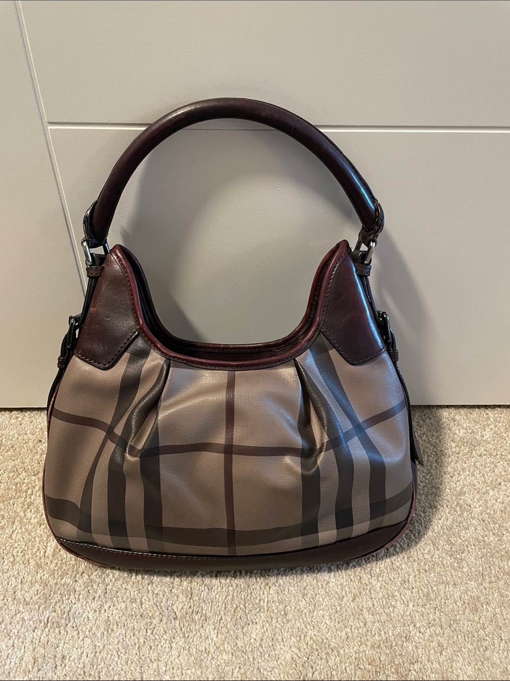 Burberry small Brooklyn hobo purse